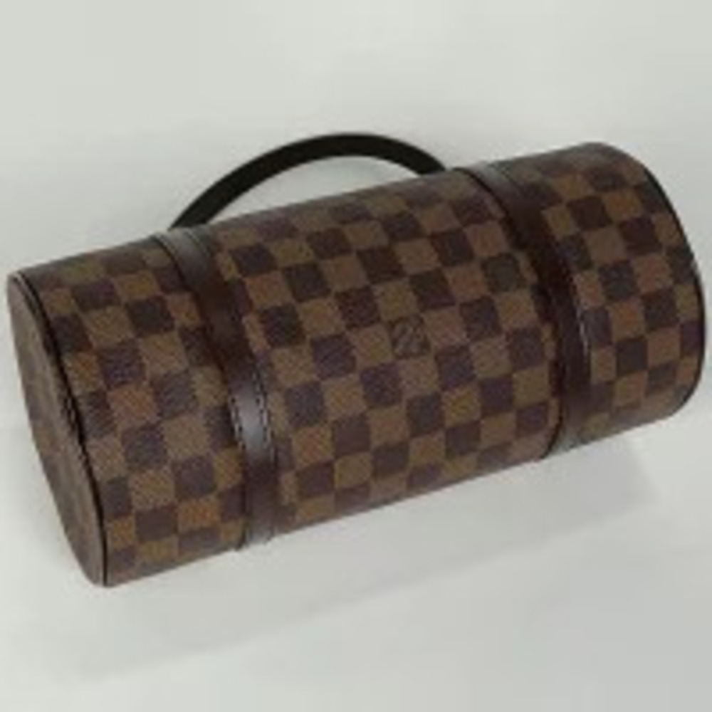Louis Vuitton cylindrical Bag Barrel handbag Damier Papillon brown